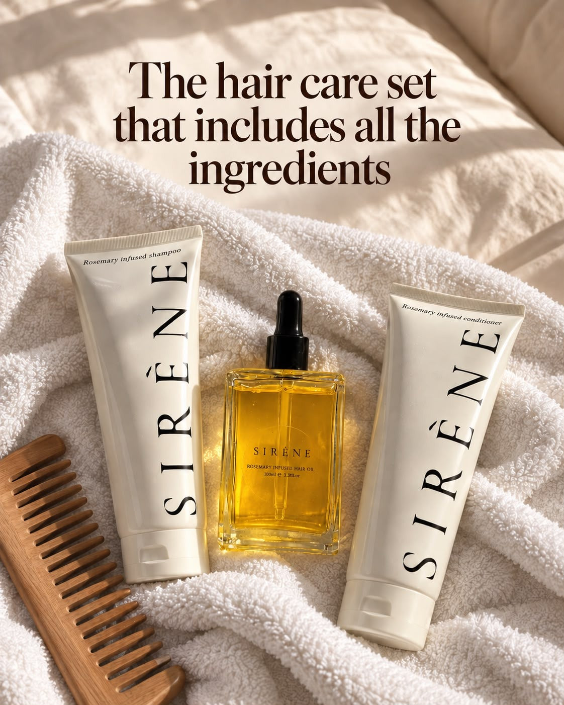 Sirène Hair Oil 3 in 1 Bundle